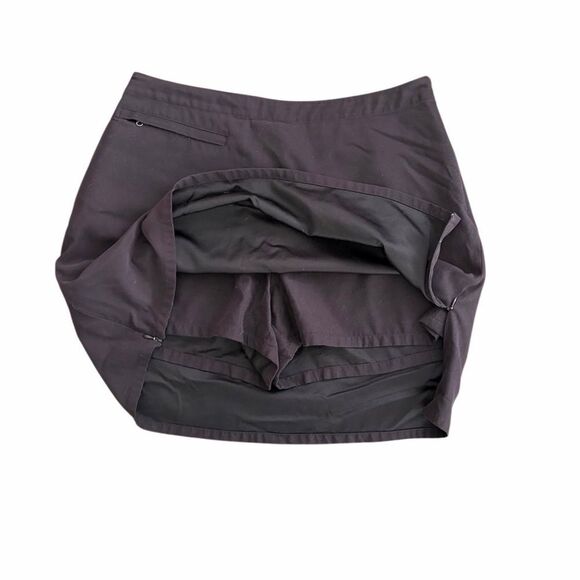 Patagonia Black 'Duway' skort skirt size 12. - Picture 4 of 5